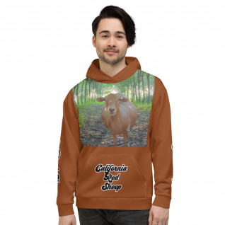 California Red Sheep Shear Perfection Ranch Unisex Hoodie 1