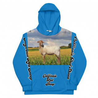 California Red Sheep Shear Perfection Ranch Unisex Hoodie 2