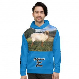 California Red Sheep Shear Perfection Ranch Unisex Hoodie 3