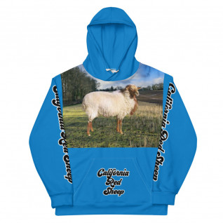 California Red Sheep Shear Perfection Ranch Unisex Hoodie 3