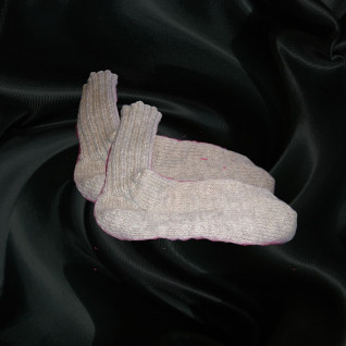 Custom Made Hand Knit Men's Socks