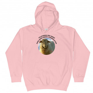 California Red Sheep Rare Sheep Breed Conservation Kids Hoodie