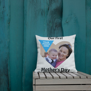 Personalized Our First Mother's Day Premium Pillow
