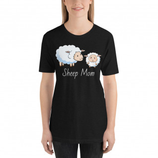 Sheep Mom Short-sleeve unisex t-shirt