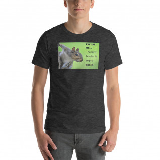 Excuse Me Funny Squirrel unisex t-shirt